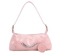 Zkydhbd Élégant petit sac à bandoulière sous les aisselles rétro chaîne sac à main PU fourre-tout pour les personnes avant-gardistes pour filles aisselles personnalisé et de bon goût, b, One Size