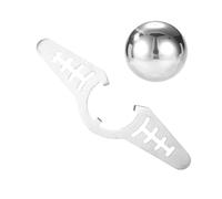 Zkydhbd Ensemble de sphères de refroidissement à café antirouille avec base amovible pour une saveur améliorée et une faible acidité, aucune dilution nécessaire, sphère réfrigérante irlandaise