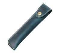 Zkydhbd Étui à stylo en cuir pour homme et femme, bleu