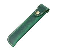 Zkydhbd Étui à stylo en cuir pour homme et femme, Vert