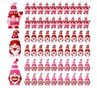 Zkydhbd Figurines miniatures de Saint-Valentin faites à la main en PVC - Décoration parfaite pour les amoureux des romantiques - Cadeau idéal pour les amoureux de la famille