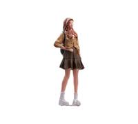 Zkydhbd Figurines minuscules en résines précises à l'échelle 1:64 Modèle miniature de personnes pour projets et décoration de bâtiment Modèle de figurine en résine pour dioramas