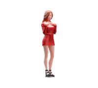 Zkydhbd Figurines minuscules en résines précises à l'échelle 1:64 Modèle miniature de personnes pour projets et décoration de bâtiment Modèle de figurine en résine pour dioramas