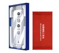 Zkydhbd Film de protection d'écran anti-traces de doigts pour téléphone 17 modèles avec moins d'outils d'installation Protecteur d'écran en verre trempé