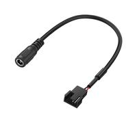 Zkydhbd Global Câble de liaison pour ventilateur d'ordinateur à 4 broches pour système d'accès réfrigération et alimentation électrique externe, câble de régulation de la vitesse du ventilateur à