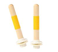 Zkydhbd Grand perchoir d'angle en bois naturel pour perroquets, calopsittes et inséparables - 2 accessoires pour cage à oiseaux