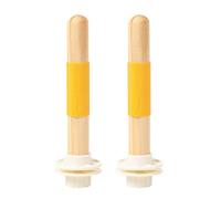 Zkydhbd Grand perchoir d'angle en bois naturel pour perroquets, calopsittes et inséparables - 2 accessoires pour cage à oiseaux