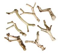 Zkydhbd Grotte en bois flotté naturel et esthétique pour reptiles, habitats d'arbres naturels, reptiles, petite taille