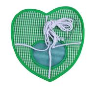 Zkydhbd Hamac en forme de cœur pour reptiles et hamsters barbus, lit d'escalade pour petits animaux de compagnie, accessoires pour cage