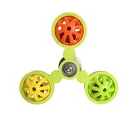 Zkydhbd Jouet à mâcher en ABS pour perroquets - Cloches rotatives - Appareil d'exercice pour enrichissement de cage - Cloches de moulin à vent - Balle pour perruches