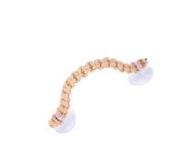 Zkydhbd Jouet d'escalade flexible pour animal domestique - Corde tressée naturelle avec ventouse - Décoration pour petits animaux - Pour petits reptiles