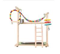 Zkydhbd Jouet d'escalade pour oiseaux et animaux domestiques - Perchoir d'entraînement pour perroquets - Jouet à mâcher - Support de perchoir pour conures