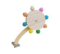 Zkydhbd Jouet multifonctionnel pour perroquets - Grattoirs - Jouet pour conure - Hamac - Moulin à vent - Jouet pour perroquet