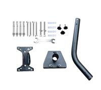 Zkydhbd Kit de montage réglable robuste pour parabole standard Installation facile Long Wall Roof Mount