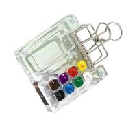 Zkydhbd Kit de peinture aquarelle portable 8 couleurs 15 couleurs avec clip pour artistes fournitures d'art pour étudiants