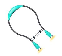 Zkydhbd Lampe de cou pliable à LED avec 4 perles LED - Lampe de lecture portable pour voyageurs, coureurs de nuit, amateurs d'artisanat et de vers de bibliothèque - Lampe de lecture réglable