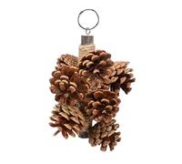 Zkydhbd Le jouet interactif pour oiseaux aide à maintenir les becs et fournit des matériaux sûrs pour tous les oiseaux jouets à mâcher pour perroquets jouet naturel à mâcher pour oiseaux