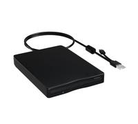 Zkydhbd Lecteur de disquette externe portable 3,5" avec USB et lecteur de disque USB C pour un transfert de données facile