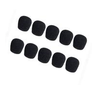 Zkydhbd Lot de 10 capuchons de protection en mousse pour microphones - Design ergonomique - Pour pare-brise - Durabilité