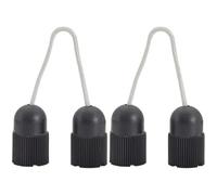 Zkydhbd Lot de 2 connecteurs filetés en latex Wishbone - Outil de pêche pour larme - Bande en caoutchouc résistante à l'usure - Accessoires de pêche en eau salée