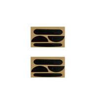 Zkydhbd Lot de 2 patins autocollants pour MX 2S/3 pieds autocollants Tiger Gaming Feet Skate Glides Edge améliorés Jeu d'ordinateur Slider Pad Slip Programmable Bouton Switch Mute