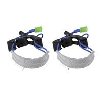 Zkydhbd Lot de 2 sangles de cheville pour pantalon de vélo - Sangle de poignet réglable - Ceinture élastique réfléchissante pour vélo