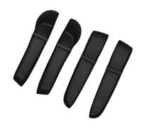 Zkydhbd Lot de 4 organiseurs de porte de voiture haute capacité Design antidérapant pour les navetteurs voyageurs Rangement amélioré et réduction du bruit Boîte de rangement de porte