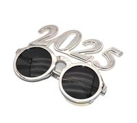 Zkydhbd Lunettes fantaisie pour fête du Nouvel An 2025 - Accessoires photo - Décoration de fête du Nouvel An