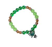 Zkydhbd Magnifique chaîne de main en cristal avec pendentif papillon en perles pour tous les jours, accessoire de fête et de célébration