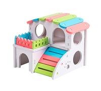 Zkydhbd Maison pour hamster, étanche, lavable, jouet d'escalade pour petits animaux de compagnie, accessoires pour cage de hamster nain, maisons et cachettes pour hamster syrien, hamsters nains