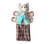 Zkydhbd Marionnette de lutte en tissu fourrure qui favorise le collage grâce à une activité intérieure interactive, décoration d'intérieur, marionnette de lutte