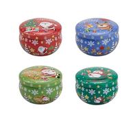 Zkydhbd Mélange de cires de soja avec coffret cadeau, décoration de Noël, aromathérapies avec huile essentielle naturelle parfumée
