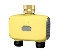 Zkydhbd Minuteur d'arrosage facile à utiliser avec double sortie contrôlée par application pour pelouse, cour, plantes, arrosage du jardin
