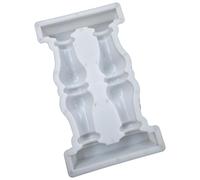 Zkydhbd Moule à double vase pour clôture élégante - Résistant aux hautes températures - Facile à démouler - Colonne romaine