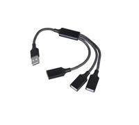 Zkydhbd Multiports USB 2.0 Câble répartiteur USB mâle vers 3 USB femelle pour une charge efficace et un transfert de données sur les ordinateurs portables