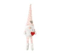 Zkydhbd Nains de Saint-Valentin tenant un cœur dans les mains Poupée pour femme, mari, couple, petite amie, festival tenant un cœur