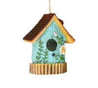 Zkydhbd Nichoir à oiseaux peint pour colibri en plein air - Accessoires pour oiseaux de petite taille