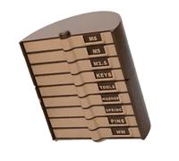 Zkydhbd Organisateurs de pièces d'atelier rotatifs à 360° - Organisateurs de petites pièces - Systèmes de stockage efficaces pour le matériel - Organisateurs et rangement d'atelier