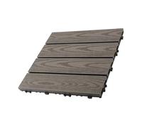 Zkydhbd Panneau de terrasse en bois composite imperméable résistant au soleil pour enfants et animaux domestiques en bois composite résistant au soleil