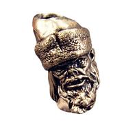 Zkydhbd Perles artistiques rétro de Père Noël pour tressage de corde et bijoux culturels - Accessoire de tressage culturel unisexe