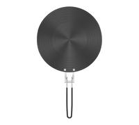 Zkydhbd Plaque de diffusion de chaleur ronde en aluminium de 6 mm d'épaisseur, plaque de conduction thermique ronde pour cuisson rapide sur cuisinière Plateau de décongélation rapide