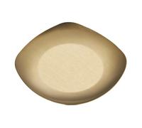 Zkydhbd Plat à condiments élégant en métal 304 en acier inoxydable 304 - Assiette à apéritif multifonction pour salle à manger, cuisine, vaisselle, restaurant, plats à condiments