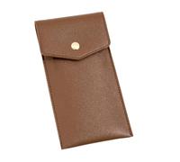 Zkydhbd Pochette de protection en cuir pour stylo plume pour homme et femme, Couleur café.
