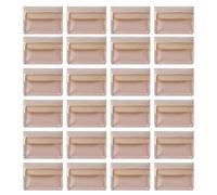 Zkydhbd Pochettes à bijoux portables élégantes pour collier et boucles d'oreilles, sac de rangement pour les voyages et un usage quotidien, taille unique, Comme décrit