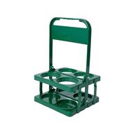 Zkydhbd Porte-boisson pliable pour 4 bouteilles - Pour une utilisation en extérieur - Robuste et portable