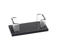 Zkydhbd Porte-cartes de visite en acrylique haute capacité pour réunions de bureau et usage professionnel