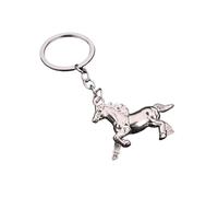 Zkydhbd Porte-clés élégant en forme de cheval pour porte-bonheur, accessoire de voiture, accessoire de sac, D, taille unique