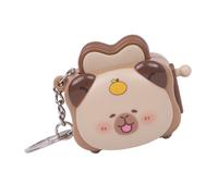 Zkydhbd Porte-clés grille-pain réaliste sur le thème des animaux - Pendentif léger - Décoration pour porte-clés ou cadeau - Décoration créative de voiture, St, Little fish