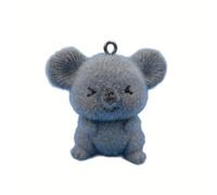 Zkydhbd Porte-clés koala tendance et robuste en résine qui ajoute du plaisir et de la personnalité à vos clés ou à votre sac comme cadeau spécial. Joli porte-clés koala, Koala plissé, taille unique