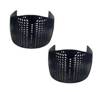 Zkydhbd Porte-hijab souple en polycarbonate pour écharpe avec design léger, idéal pour les femmes, 2 Noir, taille unique